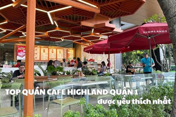 Quán cafe Highland quận 1 địa chỉ dễ tìm, gần Dinh Độc Lập