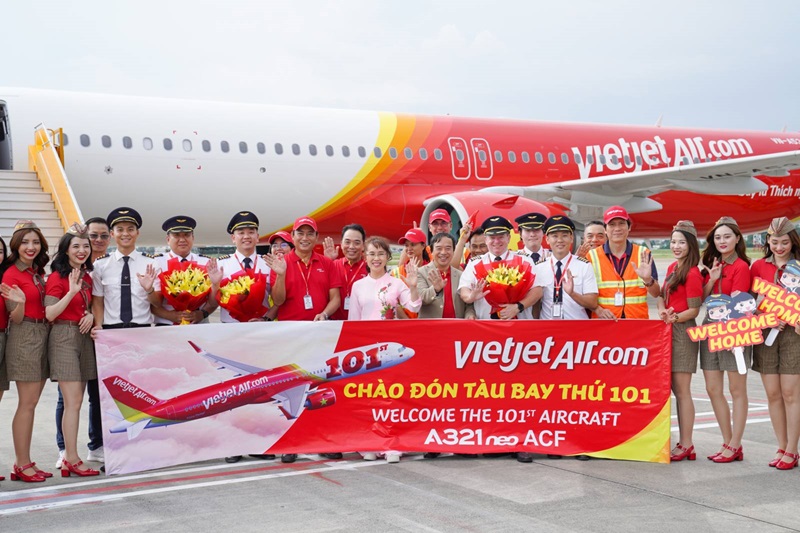 Trải qua những năm hoạt động, Vietjet Air đạt được thành tựu đáng nể