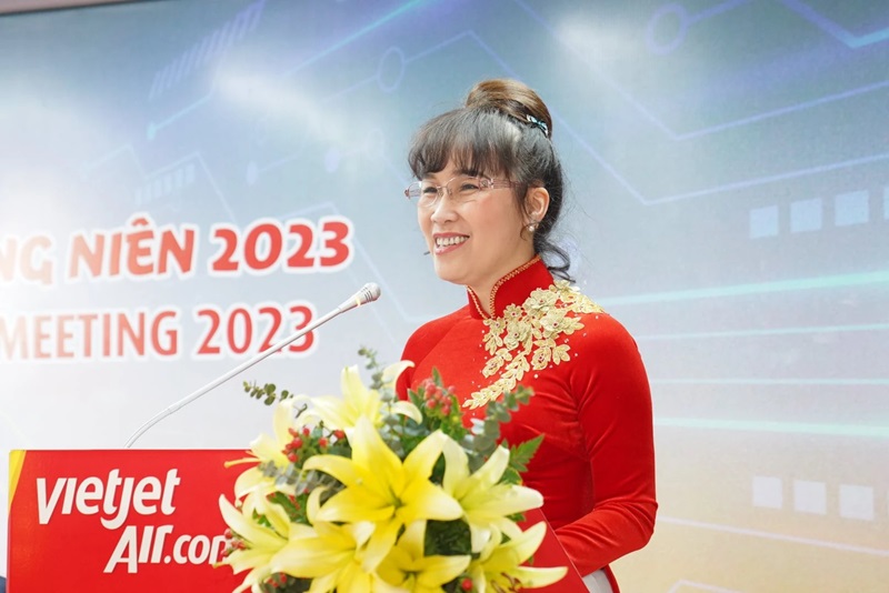 Bà Phương Thảo thông báo Vietjet lỗ 2.170 tỉ đồng trong năm 2022