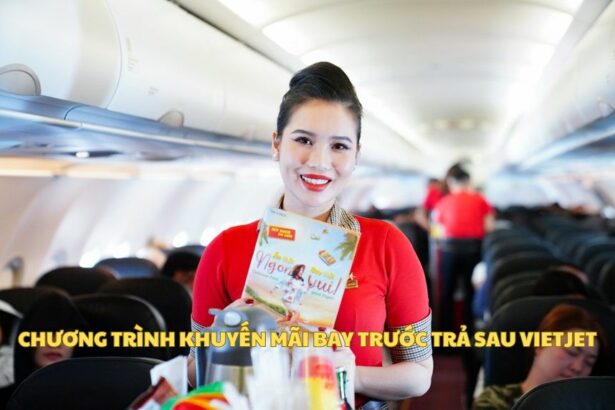 Chương trình khuyến mãi bay trước trả sau Vietjet