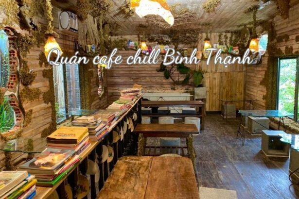 Quán cafe chill Bình Thạnh, cà phê chill quận Bình Thạnh