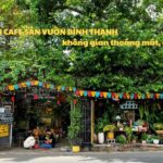 Quán cafe sân vườn Bình Thạnh không gian thoáng mát, giá rẻ