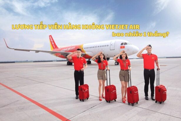 Lương tiếp viên hàng không Vietjet Air bao nhiêu 1 tháng?