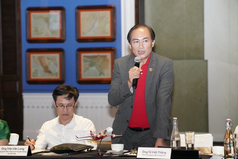 Phó Tổng giám đốc Vietjet là ông Tô Việt Thắng