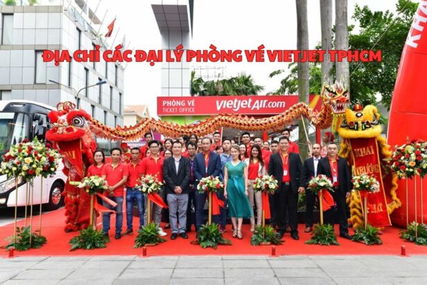 Địa chỉ các đại lý phòng vé Vietjet TPHCM gần nhất