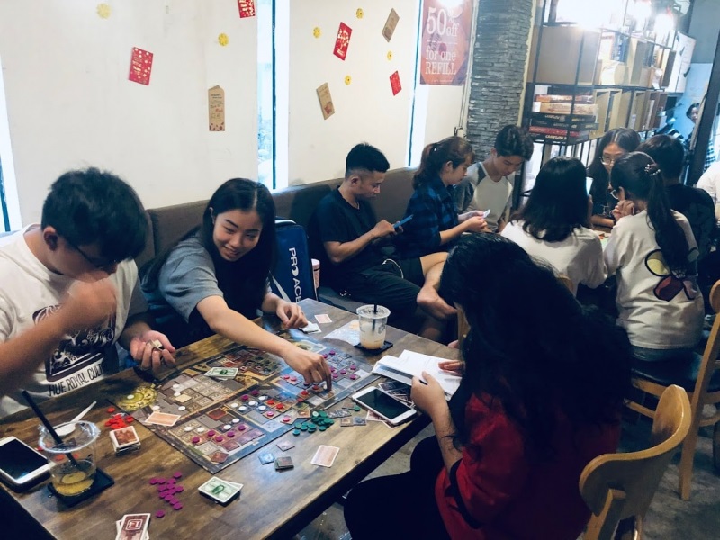 Cashflow Cafe - Cà phê boardgame Sài Gòn