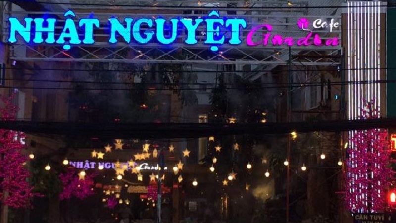 Cafe DJ Nhật Nguyệt quận 10 sôi động