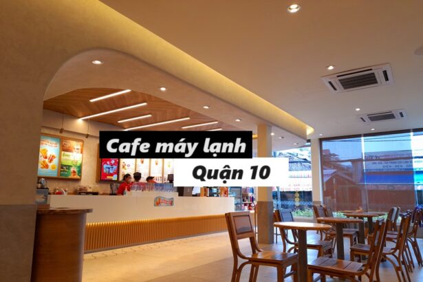 Địa chỉ cafe máy lạnh quận 10 với không gian yên tĩnh