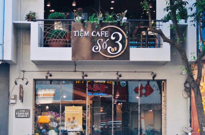 Tiệm Cafe Số 3 - Quán cafe quận 4 