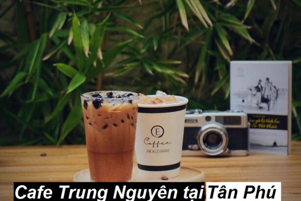 Chi nhánh cà phê Trung Nguyên quận Tân Phú đông khách